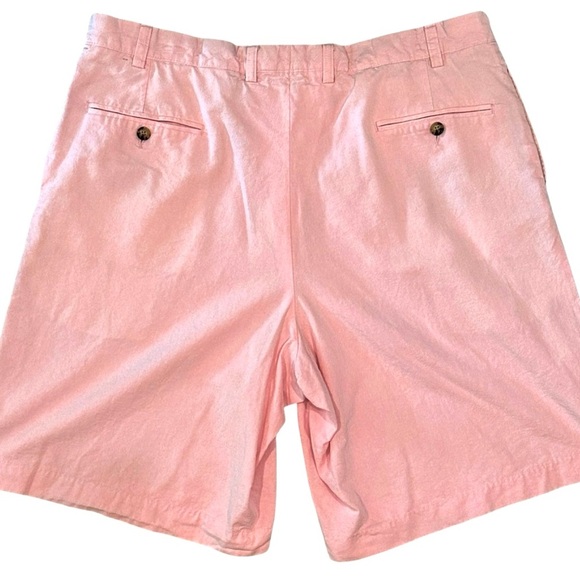 Charleston Khakis Men’s Pink Cotton Shorts Size 38R | Preppy Summer Classic - Picture 3 of 9